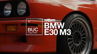 Rotiform BUC  BMW E30 M3  4K [upl. by Aydan]