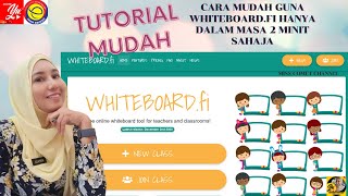 Cara mudah menggunakan whiteboardfi [upl. by Jodoin]