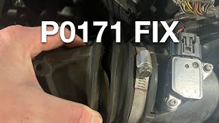 P0171 System too lean fuel trim Code on Honda Accord CRV Civic 24 diagnostic tips and explanation [upl. by Beckie]