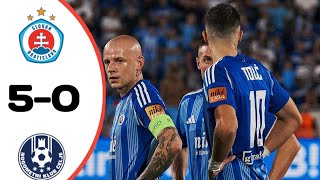 Slovan Bratislava Vs Celje 50 All Goals Results Extended Highlights UEFA Champions League [upl. by Fauman559]