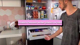 Geladeira Panasonic 480L  Modelo BB71 Mostrei tudopor dentro e por fora [upl. by Ilyssa422]