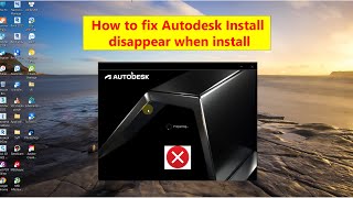 FIX can’t install 3Dmax 2024 Revit 2024 Autocad 2024  the installer disappears when start [upl. by Nirroc]