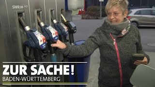 Teures Tanken wegen Niedrigwasser  Zur Sache BadenWürttemberg [upl. by Survance]