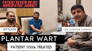 Warts Treated 100 in a Patient by Homeopathic Medicine Dr Nadeem Sarwar ft Afnan [upl. by Ramiah175]