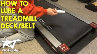 How To Lubricate A Treadmill [upl. by Anneehs]