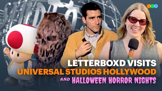 Thrills and chills Letterboxd visits Universal Studios Hollywood and Halloween Horror Nights [upl. by Joslyn]