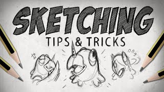 HOW TO SKETCH  Tips and Tricks  Draw like a Sir [upl. by Llejk]