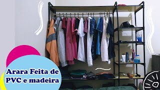 DIY Arara Feita de PVC e madeira [upl. by Darrill282]