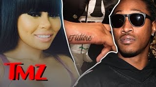 Blac Chyna Makes It Permanent With Future  TMZ [upl. by Nwahsaj]