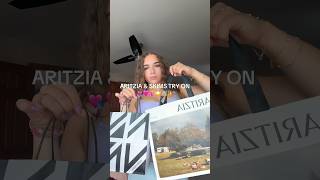 ARITZIA amp SKIMS TRY ON HAULđź›Ťď¸Źđź›Ťď¸Ź tryon haultok [upl. by Adnoryt]