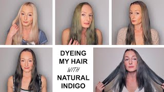 Dyeing My Hair with Natural Indigo [upl. by Meeker]