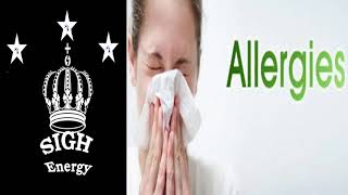 Allergies Relief EXTREMELY POWERFUL Energetically Programmed [upl. by Edasalof261]