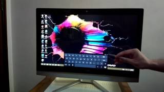 Lenovo AIO B5030 AllInOne 238quot Touchscreen Desktop Computer [upl. by Anidal]