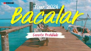 Bacalar 2024 Un Tour por la laguna  El Cenote de la bruja y el Canal de los Piratas [upl. by Durr919]