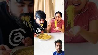 Maggi challenge 😂 comedy video foodie food noodles newsong song love [upl. by Zicarelli37]