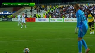 Ognjen Čančarević Goal FC Noah vs AEK Athens 31 All Goals and Extended Highlights [upl. by Martelle576]