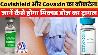 Covaxin और Covishield के मिक्स ट्रायल को मिली मंजूरी 300 वॉलिंटियर्स को दी जाएगी दोनों वैक्सीन डोज [upl. by Nydnarb]