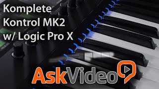 How to Use the Komplete Kontrol MK2 with Logic Pro X [upl. by Sammons927]