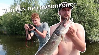 TROLLEN in LOOSDRECHT op Snoek ft SPORTFISHINGCOMMUNITY  Pikefishingnetherlands [upl. by Attennot53]