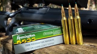 Remington CoreLokt Tipped 7MM Magnum Incredible Groups 100 YD Groups Long Range and Drop Chart [upl. by Aicilaanna]