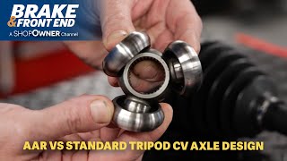 AAR vs Standard Tripod CV Axle Design [upl. by Suiramaj]