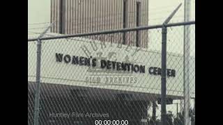 Womens Detention Centre in the USA 1980s  Archive Film 1062681 [upl. by Caputto]