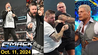 Kevin Owens Attacks on Randy Orton  KO Heel Turn on Randy Orton amp Cody SmackDown Oct 11 2024 [upl. by Beitz]