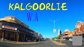 Kalgoorlie Main Street Western Australia Goldfields town 2021 [upl. by Yenitsed]