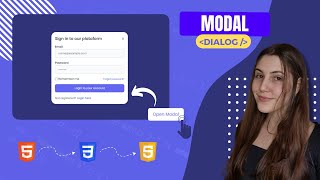 Como fazer um Modal com HTML CSS e JavaScript [upl. by Ailedroc902]