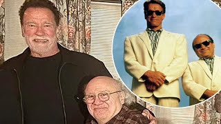 Twins Stars Reunite After 40 Years  Schwarzenegger and DeVito Hug It Out [upl. by Bradly662]