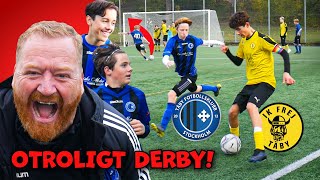 ETT KÄNSLOFYLLT DERBY MOT DIV 1SPELARE AVGÖR OM VI KOMMER FÖRE DIF  IK FrejTäby FK P09 [upl. by Nnyrb]