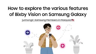 Samsung Members Stars How to explore the various features of Bixby Vision on Samsung Galaxy [upl. by Anurb]