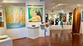 LUCKY LIVE HAWAII  Viewpoints Gallery Maui [upl. by Logan]