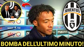 SHOCK A TORINO SORPRESA BOMBASTICA COMMENTO INASPETTATO DI CUADRADO NEWS JUVENTUS [upl. by Niatsirk]