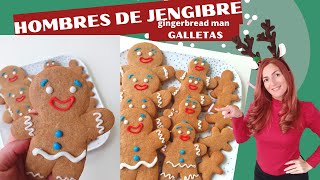 GALLETAS DE JENGIBRE NAVIDEÑAS [upl. by Siravat]