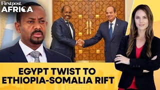 Egypt Sends Weapons To Somalia Tensions Escalate With Ethiopia  Firstpost Africa [upl. by Aggappera]