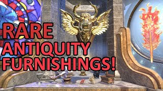 Previewing ALL the New ESO Greymoor Antiquity Furnishings [upl. by Tien]