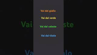 Vai dalla canzone [upl. by Nroht]