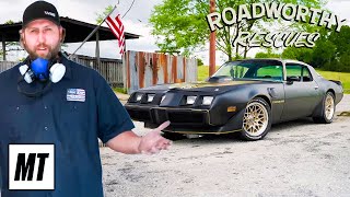 Transforming A Budget Pontiac Into the ICONIC Bandit Trans Am  Roadworthy Rescues [upl. by Ylrebma]