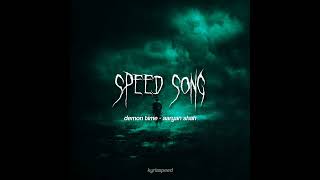 demon time  aaryan shah speed song [upl. by Connel754]