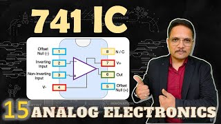 OpAmps  IC 741  Pin numbers Construction [upl. by Etiragram]