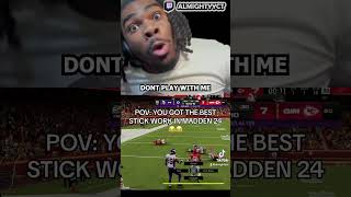 Best Stick Work In Madden 24 madden maddengaming mut24 [upl. by Corena]