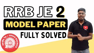 Model Paper2 Quantitative Aptitude  RRB JE 202425 [upl. by Ebarta633]