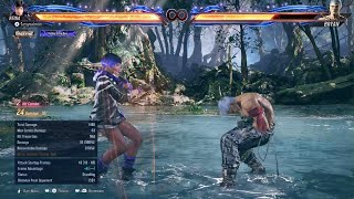 TEKKEN 8  Reina 70 Damage Combo [upl. by Anuahc198]