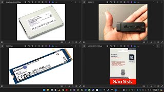 HHD VS SSD VS NVME VS USB FLASH DRIVE VS GORSAIR VOYAGER GTX [upl. by Oniratac498]