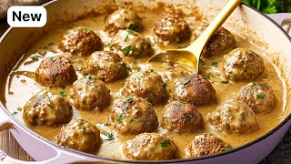 The Most Delicious Swedish Meatballs Youll Ever Make Try Making It Like This 🔝4 Delicious Recipes [upl. by Ilrebmyk]