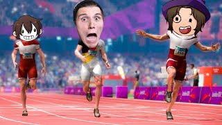 Vier YOUTUBER bei den OLYMPISCHEN SPIELEN [upl. by Laughlin]