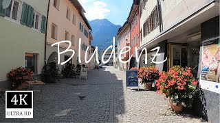 Austria  Bludenz  Walking through the City Bludenz  Vorarlberg 4K UHD  Real Sound [upl. by Polky]