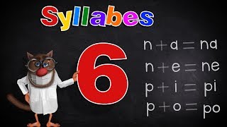 Foufou  Les Syllabes pour les enfants Learn Syllables for kids Serie06 4K [upl. by Enoek]