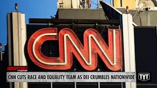 CNN Cuts Race And Equality Team As DEI Crumbles Nationwide [upl. by Moclam]